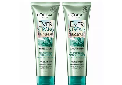Image: L'Oreal Paris EverStrong Thickening Shampoo & Conditioner (by L'oreal Paris)