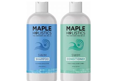 Image: Maple Holistics After-Swim Shampoo and Conditioner Set