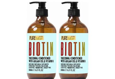 Image: Pure Nature Biotin Thickening Shampoo and Conditioner Set (by Pure Nature Lux Spa)