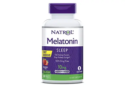 Image: Natrol 10 mg Melatonin Fast Dissolve Sleep Tablets 100-count
