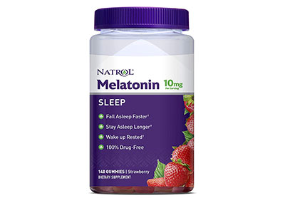 Image: Natrol 10 mg Melatonin Sleep Aid Gummy 140-count