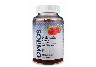 Image: Solimo 5 mg Melatonin Sleep Gummy 120-count