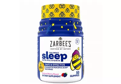 Image: Zarbee's Children Melatonin Sleep Aid Gummy 50-count
