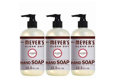 Image: Mrs. Meyer's Clean Day Lavender Scent Liquid Hand Soap (by Mrs. Meyer's Clean Day)