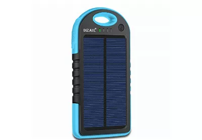 Image: Dizaul 5000mah Portable Solar Charger Blue (by Dizaul)
