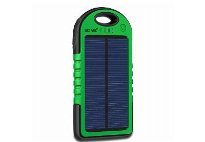 Image: Dizaul 5000mah Portable Solar Charger Green (by Dizaul)