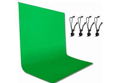 Image: Emart Photography Chromakey Muslin Backdrop Background Screen (by Emart)