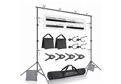 Image: Julius Studio JSAG283-CA Premium Photo and Video Backdrop Stand Background Support System Kit (by Julius Studio)