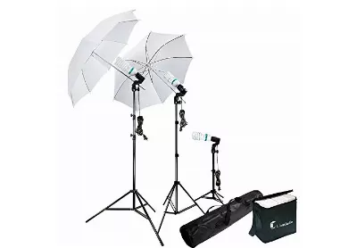 Image: LimoStudio LMS103 700 Watt Soft Lighting Umbrella Kit (by LimoStudio)