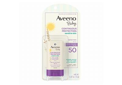 Image: Aveeno Baby SPF 50 Continuous Protection Sunscreen Stick