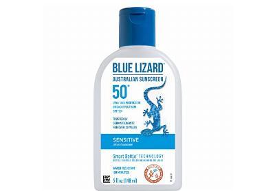 Image: BLUE LIZARD Broad Spectrum SPF-50+ Sensitive Mineral Sunscreen