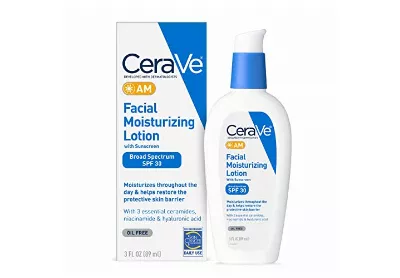 Image: CeraVe AM Facial Moisturizing Lotion with SPF 30 Sunscreen