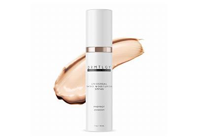 Image: DRMTLGY Broad Spectrum SPF-46 Universal Tinted Face Moisturizer and Sunscreen