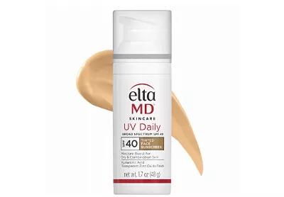 Image: EltaMD UV Daily Broad-Spectrum SPF-40 Tinted Face Sunscreen for Dry and Combination Skin