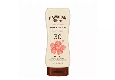 Image: Hawaiian Tropic SPF 30 Sheer Touch Sunscreen Body Lotion