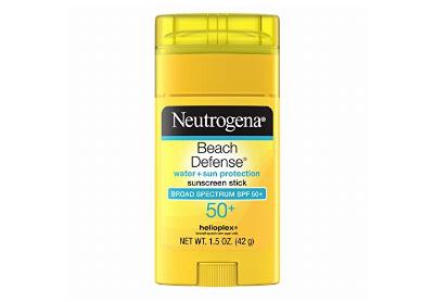Image: Neutrogena Beach Defense Water and Sun Protection Sunscreen Stick Broad Spectrum SPF 50+