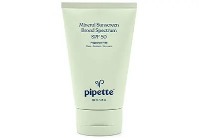 Image: Pipette SPF 50 Mineral Sunscreen for Kids