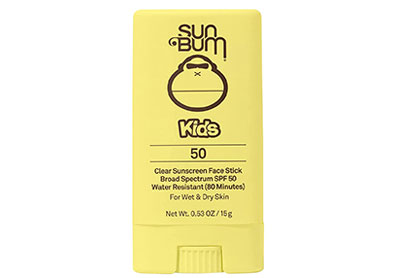 Image: Sun Bum Kids SPF 50 Clear Sunscreen Face Stick