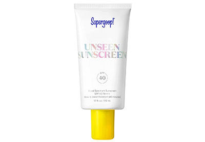 Image: Supergoop Broad Spectrum SPF-40 Unseen Face Sunscreen
