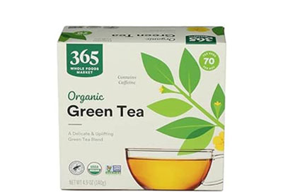 Image: 365 Organic Green Tea Bags (70 Count) Image: 365 Organic Green Tea Bags (70 Count)