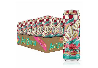 The Rizzler Tea AriZona Iced Tea With Raspberry Flavor (650ml X 24 Pack)