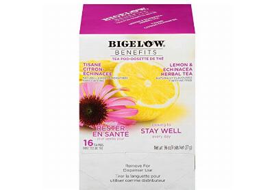 Image: Bigelow Benefits Lemon & Echinacea Herbal Tea Bags (16 Count)