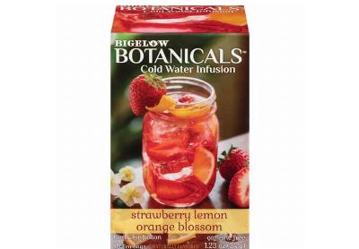 Image: Bigelow Botanicals Strawberry Lemon Orange Blossom Herbal Tea Bags (18 Count)