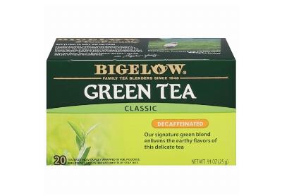 Image: Bigelow Classic Green Tea Decaffeinated Tea Bags (20 Count)