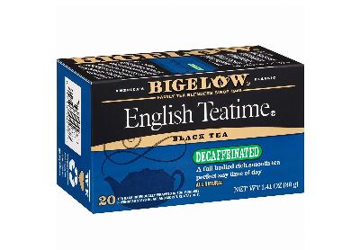 Image: Bigelow English Teatime Decaffeinated Black Tea Bags (20 Count) Image: Bigelow English Teatime Decaffeinated Black Tea Bags (20 Count)