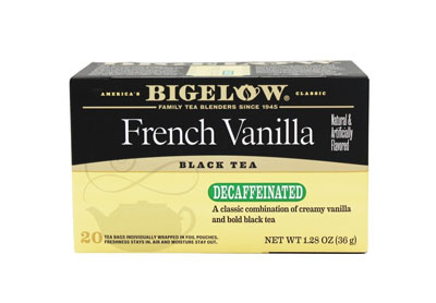 Image: Bigelow French Vanilla Decaffeinated Black Tea Bags (20 Count)