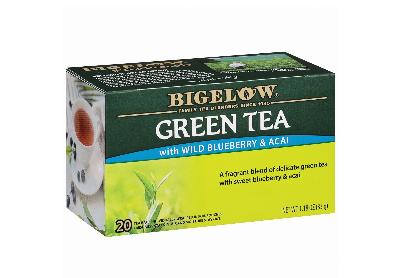 Image: Bigelow Green Tea with Wild Blueberry & Acai Tea Bags (20 Count) Image: Bigelow Green Tea with Wild Blueberry & Acai Tea Bags (20 Count)