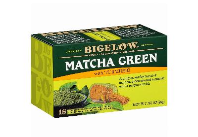 Image: Bigelow Matcha Green with Turmeric Tea Bags (18 Count)