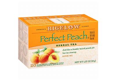 Image: Bigelow Perfect Peach Herbal Tea Bags (20 Count)