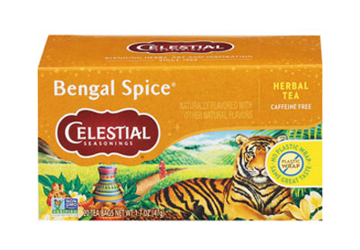 Image: Celestial Seasonings Bengal Spice Herbal Tea Bags (20 Count) Image: Celestial Seasonings Bengal Spice Herbal Tea Bags (20 Count)