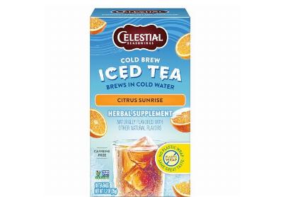 Image: Celestial Seasonings Cold Brew Citrus Sunrise Iced Tea Bags (18 Count)