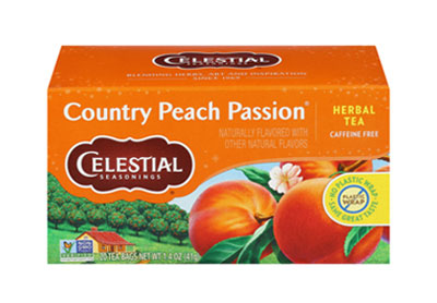 Image: Celestial Seasonings Country Peach Passion Herbal Tea Bags (20 Count) Image: Celestial Seasonings Country Peach Passion Herbal Tea Bags (20 Count)