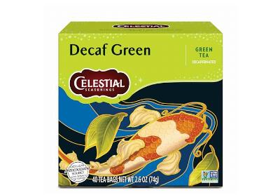 Image: Celestial Seasonings Decaf Green Tea Bags (40 Count)
