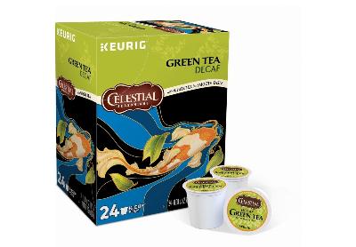 Image: Celestial Seasonings Decaf Green Tea Keurig K-cup Pods (24 Count) Image: Celestial Seasonings Decaf Green Tea Keurig K-cup Pods (24 Count)