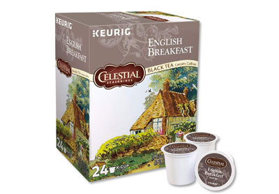Image: Celestial Seasonings English Breakfast Black Tea Keurig K-cup Pods (24 Count)