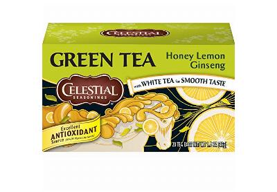 Image: Celestial Seasonings Green Tea Honey Lemon Ginseng Tea Bags (20 Count)