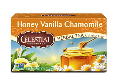Image: Celestial Seasonings Honey Vanilla Chamomile Herbal Tea Bags (20 Count)