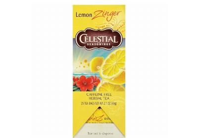 Image: Celestial Seasonings Lemon Zinger Herbal Tea Bags (25 Count)