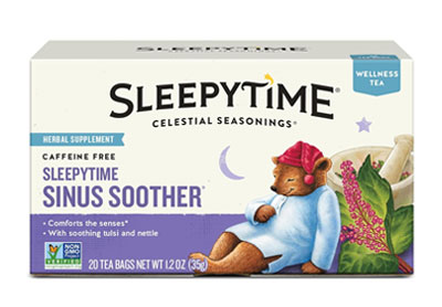 Image: Celestial Seasonings Sleepytime Sinus Soother Wellness Herbal Tea Bags (20 Count)