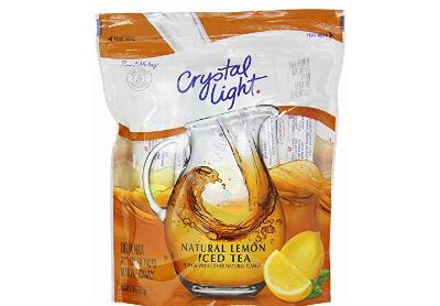 Image: Crystal Light Natural Lemon Iced Tea Pitcher Packs (16 Count)