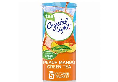 Image: Crystal Light Peach Mango Green Tea Pitcher Packets (5 Count)