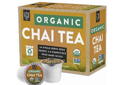 Image: FGO Organic Chai Black Tea K-cup Pods (24 Count)