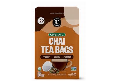 Image: FGO Organic Chai Tea Bags (100 Count) Image: FGO Organic Chai Tea Bags (100 Count)