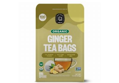 Image: FGO Organic Ginger Tea Bags (100 Count)
