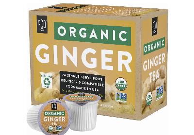Image: FGO Organic Ginger Tea K-cup Pods (24 Count)