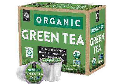 Image: FGO Organic Green Tea K-cup Pods (24 Count)